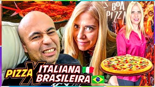 PIZZA BRASILEIRA FEITA POR UMA ITALIANA [upl. by Inafetse478]