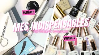 MES INDISPENSABLES Prothésiste ongulaire 💅🏼 [upl. by Anaej]