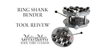 How to use the Durston Ring Shank Bender  Tool Review [upl. by Yennej]