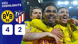 Borussia Dortmund vs Atletico Madrid 42  All Goals amp Highlights  Champions League 2324 [upl. by Courtund]