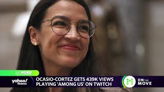 AOC plays Among Us on Twitch for 3 hours encouraging people to vote [upl. by Meda]