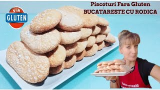 Piscoturi Fara Gluten Reteta Usoara  Soletillas Sin Gluten Receta Muy Facil  BUCATARESTE CU RODICA [upl. by Ahsilahs]