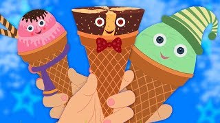 Nước đá Kem ngón tay Gia đình  vần điệu ở việt nam  Songs for Toddler  Ice Cream Finger Family [upl. by Heaps862]