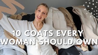 COATS  10 Best Women’s Coats In My Wardrobe  How I Style Them 🧥 [upl. by Chally83]