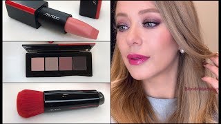 💄 SHISEIDO  Обзор новинок и макияж с декоративной косметикой Шисейдо 2018 [upl. by Josi]