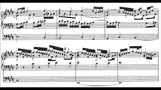 Dietrich Buxtehude  BuxWV 141  Praeludium in E major Score [upl. by Carrew]