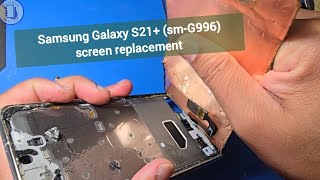 Samsung Galaxy S21 smG996 screen replacement [upl. by Oludoet]