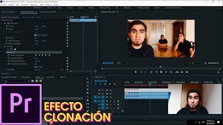 CÓMO CLONAR PERSONAS EN PREMIERE PRO CC 2017 Turorial Efecto Clonaciónclones  SIMON GOMEZ [upl. by Larine547]