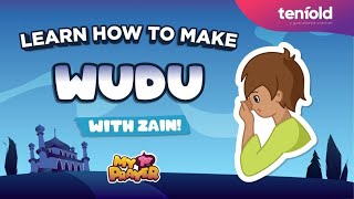 How to make Wudu Ablution with Zain  My First Prayer for kids [upl. by Ninon]