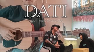 Dati  Jroa x Skusta Clee  Guitar Chords  400subs na tayo 😢🙏 [upl. by Harrad]