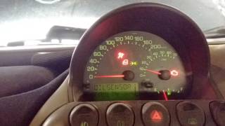 Fiat Multipla 24 JTD turbo engine sound [upl. by Wyne]