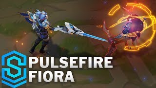 Lunar Beast Fiora Skin Spotlight  PreRelease  League of Legends [upl. by Blondelle]