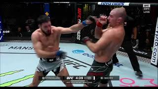 🔥Sean Strickland vs Nassourdine Imavov INTENSE FULL FIGHT highlight [upl. by Janetta937]