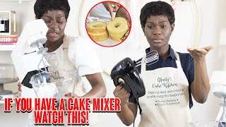 BAKING WITH A STAND MIXER OR HAND MIXER  STAND MIXER V HAND MIXER TEST GLADYS CAKE KITCHEN [upl. by Sanez]