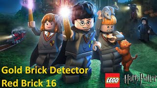 LEGO Harry Potter Years 14  Gold Brick Detector  Red Brick 16 [upl. by Elam584]