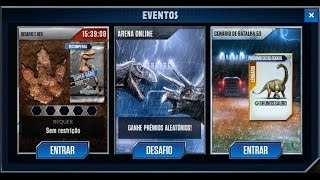 Jurassic World  The Game  T Rex Challenge Desafio TRex [upl. by Levison]