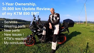 KTM 890 SMT  30000km 1Year Ownership 16 Problems KTMReaction 1 Conclusion [upl. by Arrej]