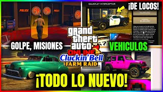 TODO LO NUEVO en GTA5 online NUEVA ACTUALIZACION DLC PARTE 2 NUEVOS COCHES GOLPE EVENTO y MÁS [upl. by Anerrol]