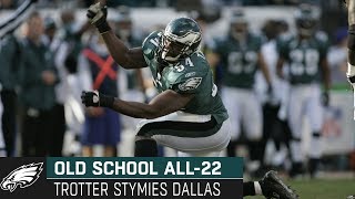 Jeremiah Trotter Helps Eagles Stymie Cowboys  Old School All22 [upl. by Norrahs]