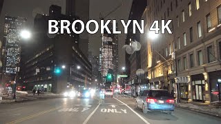 Brooklyn 4K  Night Drive [upl. by Niwde]