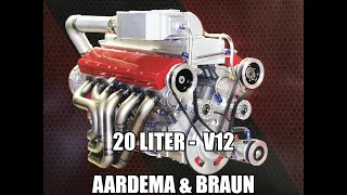 20 Liter Mega V12 Engine  Hand Built by Pete Aardema Kevin Braun amp Kevin Aylesworth Will it Run [upl. by Lorena313]