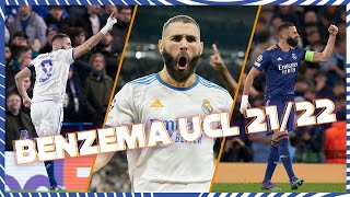 All 15 Champions League 2122 goals  Karim Benzema  Real Madrid [upl. by Norel618]