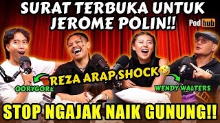 WENDY WALTERS amp JEROME JALAN BARENG REZA ARAP SHOCK QORYGORE FINISH HIM‼️ 🤣 vidi [upl. by Ynnavoeg]