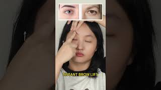 Lifting eyes tips eyes massage faceyoga hoodedeyes hoodedeyeshack antiaging asmr shorts [upl. by Nwadal]