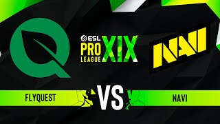 FlyQuest vs NAVI  Map 1 Ancient  ESL Pro League Season 19  Group D [upl. by Smaj]