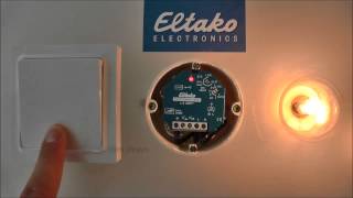 Eltako Academy Tutorial EnOcean FUD61NPN 230V 2014 ENG [upl. by Davida]