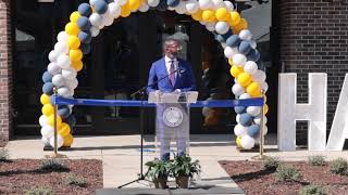 Mayor Randall L Woodfin delivers remarks at Southtown Family Housing Development Ribbon Cutting [upl. by Hsetim679]