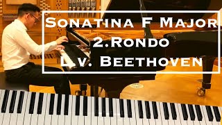 Beethoven Sonatina in F Major 2 Rondo Allegro [upl. by Redd]