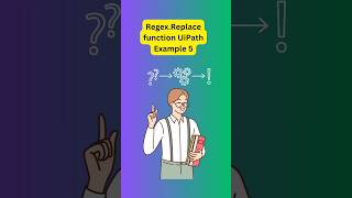 RegexReplace function UiPath example 5shorts uipathrpa uipathskillathon2022 [upl. by Alic396]