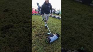 Combi Scarifier Attachment New bit of EGO kit coming 2025 ego diy lawn lawncare renovation [upl. by Eoin]