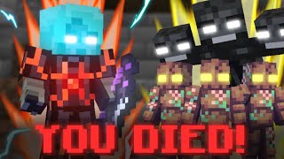 How I Beat The STRONGEST BOSSES in Hypixel Skyblock [upl. by Abate]