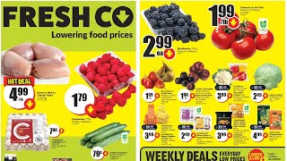 FreshCo Flyer Canada 🇨🇦  April 25  May 01 [upl. by Ydnolem601]