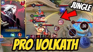 TOP 1 VOLKATH JUNGLE GAMEPLAY  INSANE JUNGLE HERO  AoV  傳說對決  RoV  Liên Quân Mobile [upl. by Grimbal]