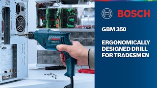 Bosch GBM 350 Professional 350W Drill  Affordable price Slim amp Light Weight [upl. by Candida540]