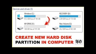 how to create derive partition windows 10711  Kesse banye partition sharmadesktopfunda [upl. by Navis]