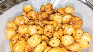 Masala Makhana Recipe  Phool Makhana Masala  रोस्टेड मखाना  Roasted Lotus Seed makhana [upl. by Ytitsahc]