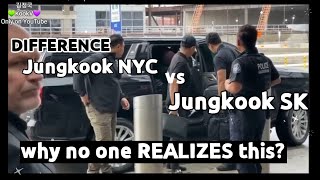 Taekook  Difference between when Jungkook leave NYC amp when Jungkook leave South Korea taekook [upl. by Camille]