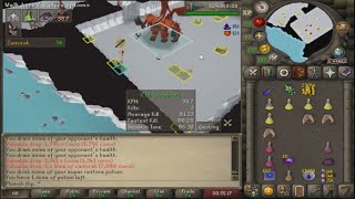 Solo Zamorak 50 Method w Tumekens Shadow OSRS [upl. by Edorej]