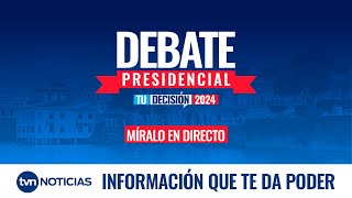 Primer Debate Presidencial  Tu Decisión 2024  EN DIRECTO [upl. by Barnabe]