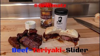 034 BeefTeriyakiSlider  Grillmatz [upl. by Eelrac23]