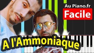 🎹 PNL A lammoniaque Piano FACILE AUDIO Rap PAROLES LYRICS [upl. by Htennaj903]