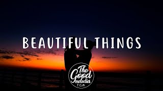 Benson Boone  Beautiful Things Lyrics  Lyric Video [upl. by Eivod669]