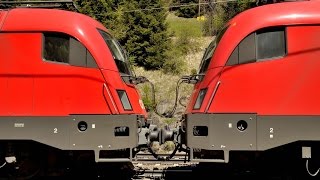 Hoppla Stahlzug mit ANFAHRPROBLEMEN am Brenner [upl. by Nenney161]