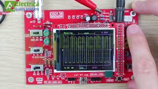 24quot TFT Digital Oscilloscope SMD Soldered Oscilloscope 1Msps by electricacompk [upl. by Krahmer]