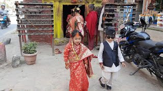 Surya Darshan Ceremony  Surya Darshan Gufa Nikaleko Bhaktapur  Newari Culture  Bhaktapur Travel [upl. by Margalo542]