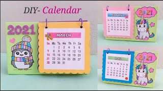 How to make Calendar at home  DIY Calendar 2024  Paper Calendar Ideas  Art and Craft with Paper [upl. by Hungarian]